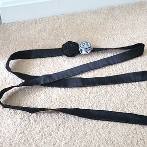 JCrew Silk Tie Belt